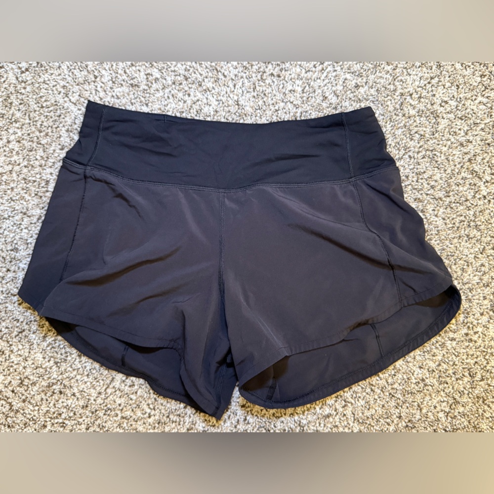 lululemon athletica Women's Black Athletic Shorts